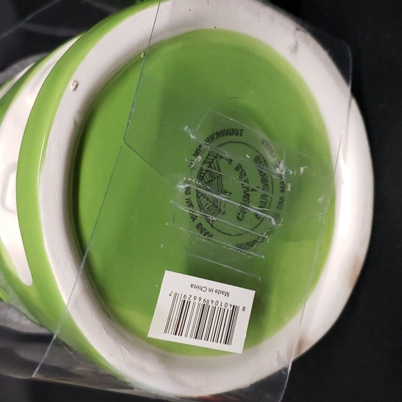 Cobwebs and Cauldrons NWT Lidded Frankenstein Face with Hat Mug - Picture 5 of 6